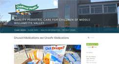 Desktop Screenshot of childhoodhealth.com